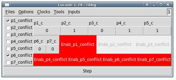 Figure 3: A Luciole Screenshot once the Compose mode has been set